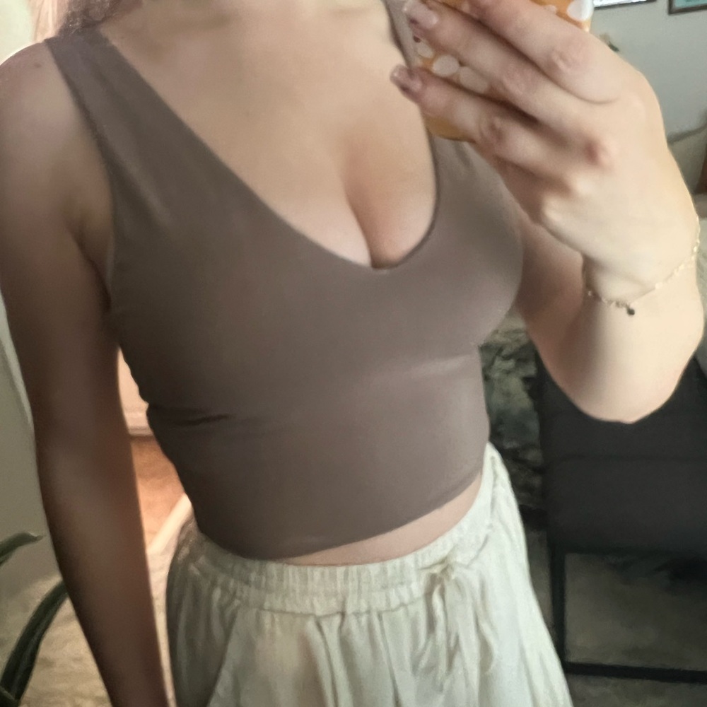 Babaton Taupe Tank Top